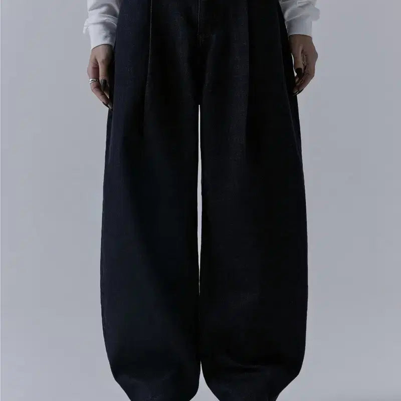 [BUNJANG] Trimming Bird One Button Denim Pants - Indigo - Size 3 / 트리밍버드 One Button Denim Pants,인디고,3사이즈