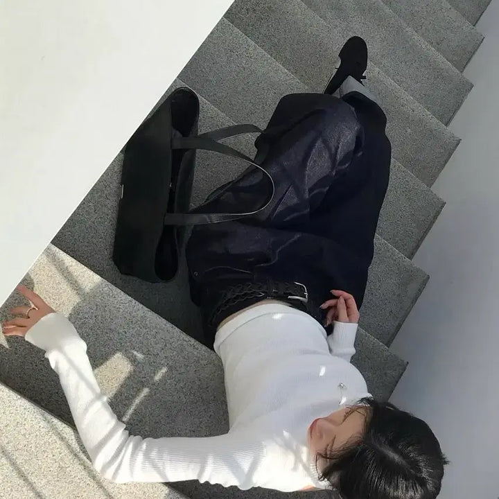 [BUNJANG] Trimming Bird One Button Denim Pants - Indigo - Size 3 / 트리밍버드 One Button Denim Pants,인디고,3사이즈