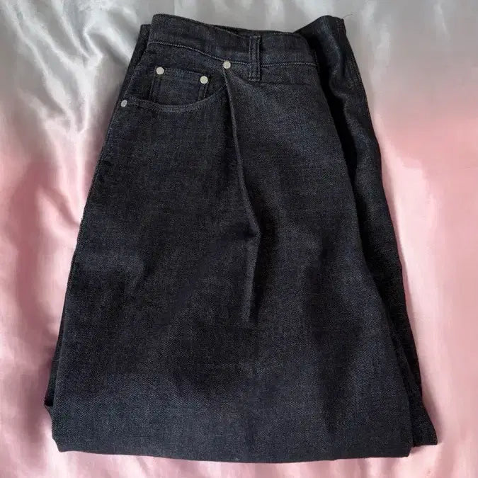 [BUNJANG] Trimming Bird One Button Denim Pants - Indigo - Size 3 / 트리밍버드 One Button Denim Pants,인디고,3사이즈