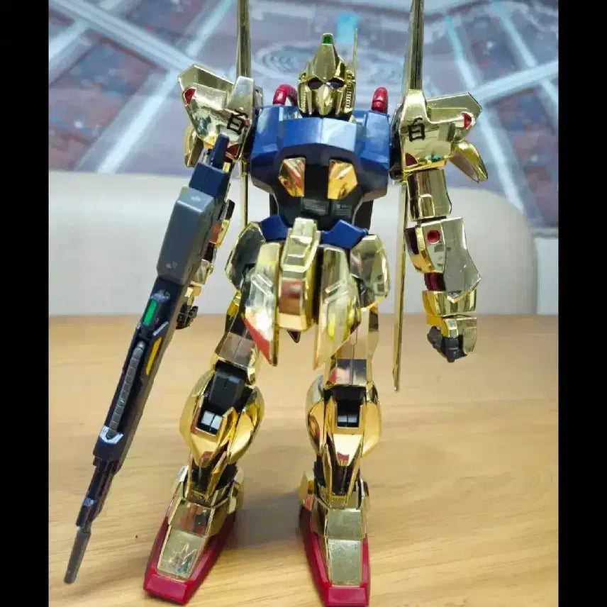 [BUNJANG] HG Hyaku-Shiki Gold Coating Model Kit / hg 백식 골드코팅