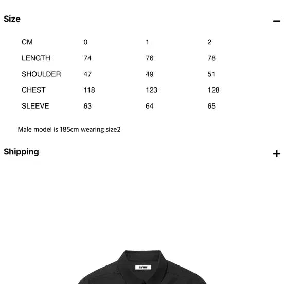 [BUNJANG] SYMM Button Shirt (L-XL) / [새상품] SYMM 버튼 셔츠 (L-XL)