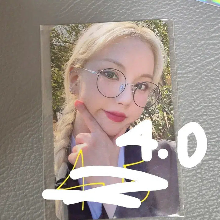 [SOLD OUT] 비비지 여자친구 은하 희귀 포카 메모리아 가평