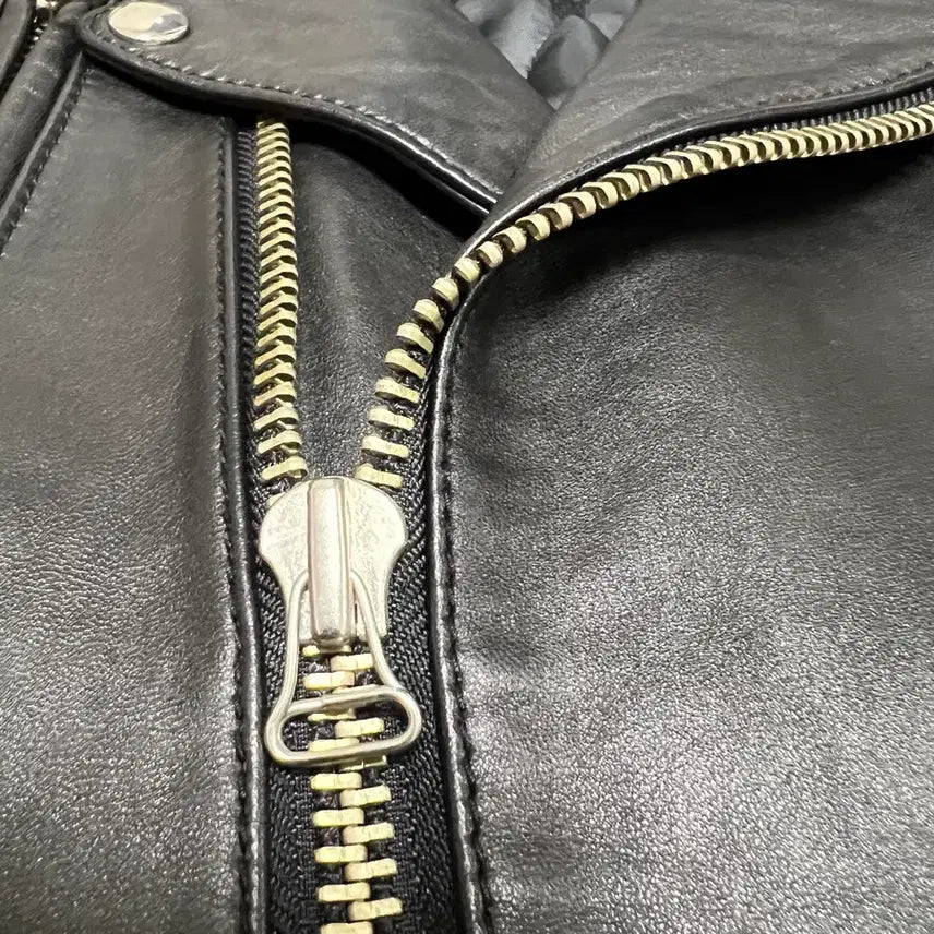 [BUNJANG] Studhomme Real Lambskin Biker Rider Jacket / 하이엔드 리얼 램스킨 바이커 라이더 자켓 / 48