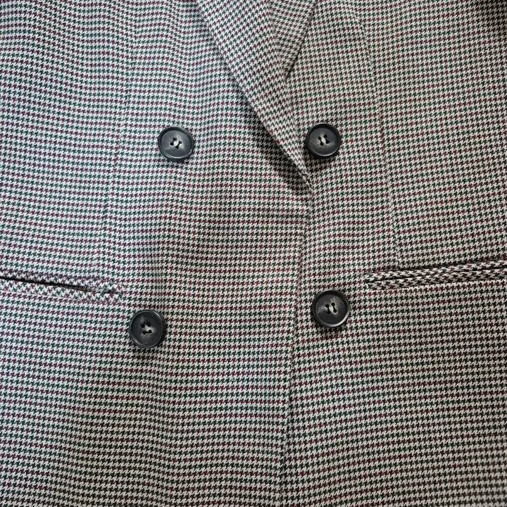 [BUNJANG] COLLINCOS Houndstooth Double Check Jacket / COLLINCOS 하운드투스 더블체크 자켓