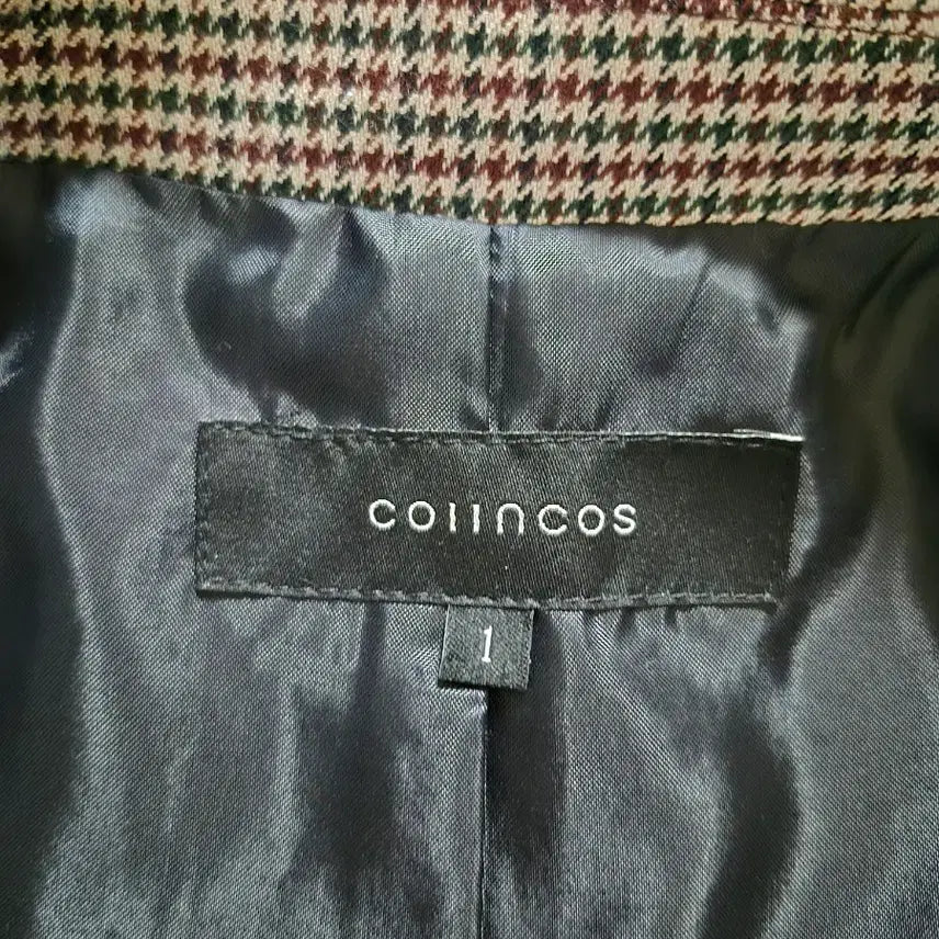 [BUNJANG] COLLINCOS Houndstooth Double Check Jacket / COLLINCOS 하운드투스 더블체크 자켓