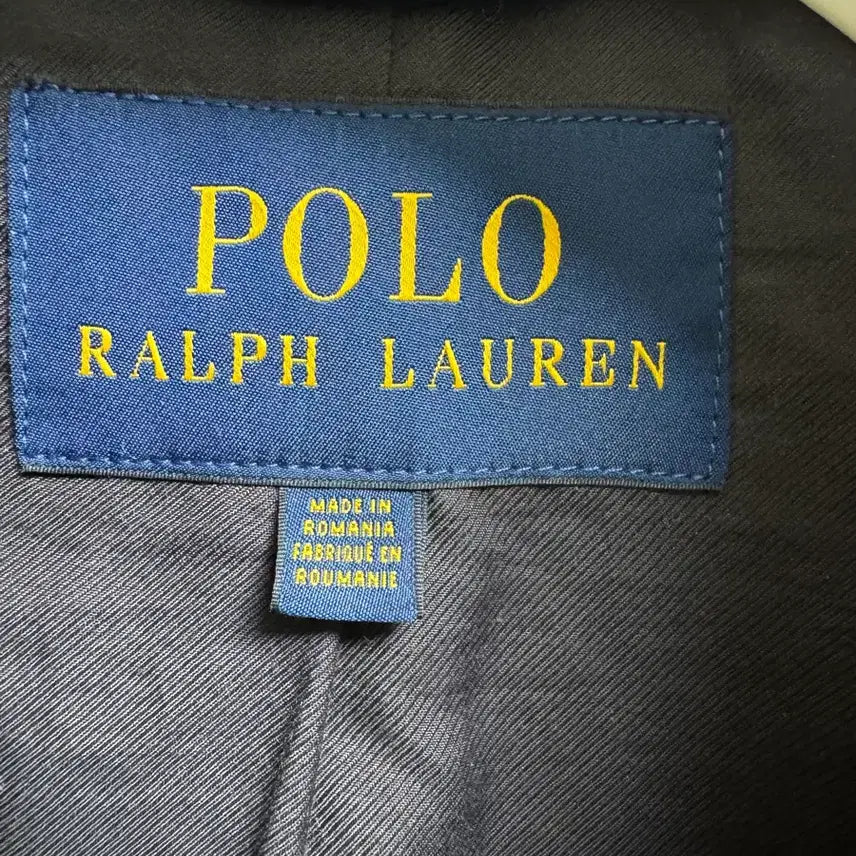 [BUNJANG] Polo Ralph Lauren Melton Wool Pea Coat Navy 40R / 폴로랄프로렌 멜튼울 피코트 네이비40R