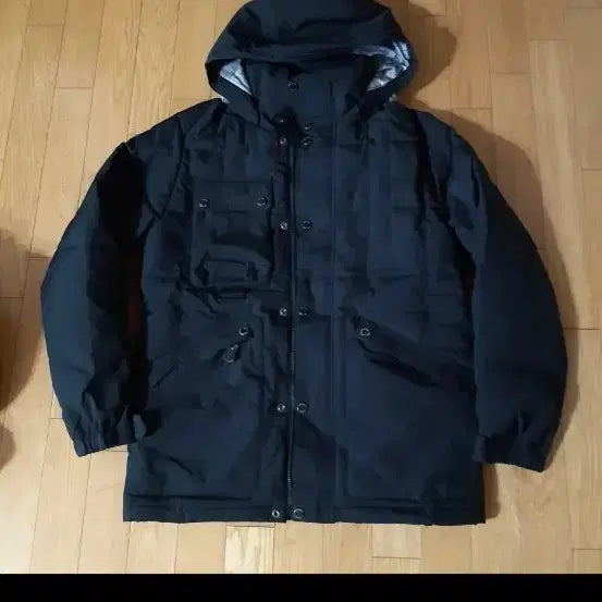 [BUNJANG] FIVE SENSE Hooded Waterproof Padded Jacket (M) / FIVE SENSE 후드 방수패딩 자켓 M(95) 블랙
