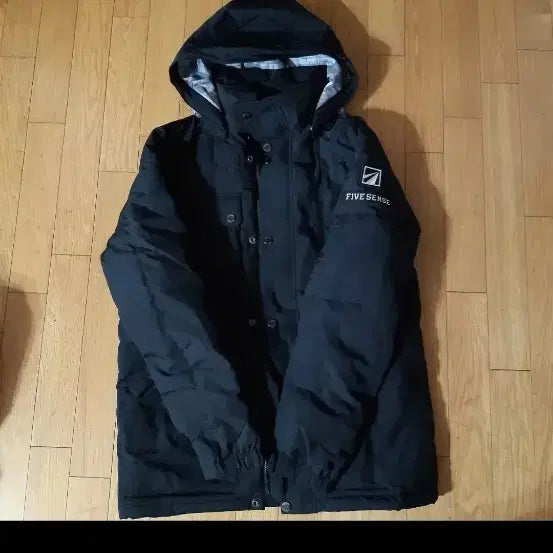 [BUNJANG] FIVE SENSE Hooded Waterproof Padded Jacket (M) / FIVE SENSE 후드 방수패딩 자켓 M(95) 블랙