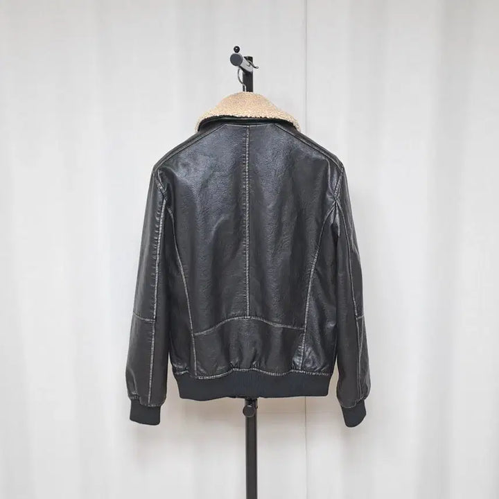 [BUNJANG] ZARA Vegan Leather Bomber Jacket / (무배)자라 비건레더 항공 자켓