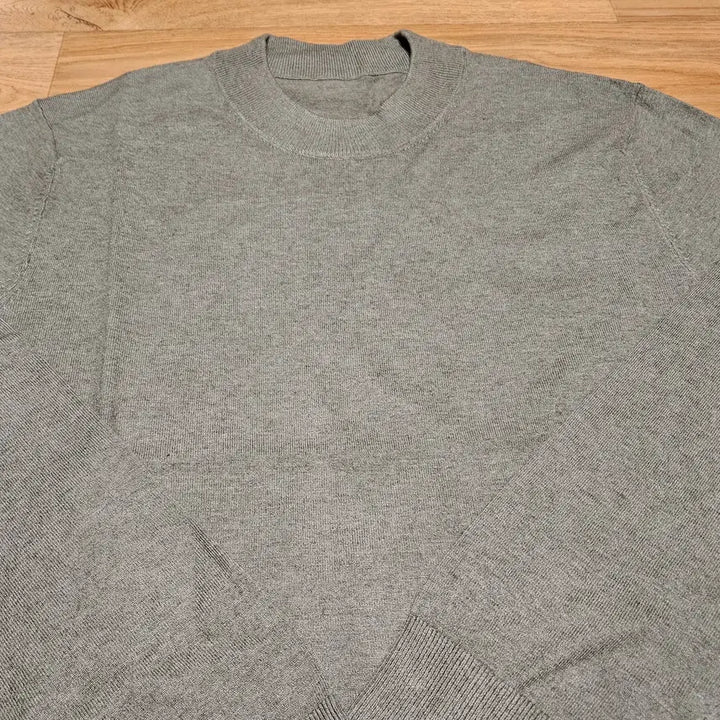 [BUNJANG] Project M Half Turtle Neck Knit Khaki / 프로젝트엠 하프 터틀넥 니트 카키 110