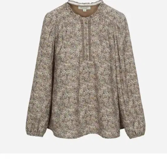 [BUNJANG] Thursday Island Flower Pattern Blouse / 써스데이아일랜드 플라워패턴블라우스