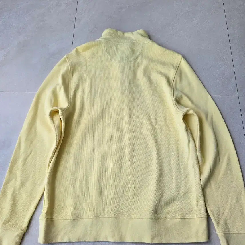 [BUNJANG] Brooks Brothers Half-Zip Up Yellow M Size / 브룩스 브라더스 하프집업 M100 옐로우