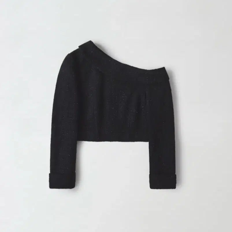 [BUNJANG] Bernie Eve Tweed Blouse - Black / 베르니 이브 트위드 블라우스 블랙