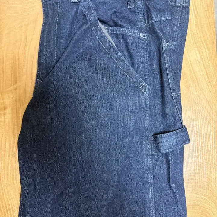 [BUNJANG] Polyteller Hammer Denim Pants Deep Indigo / [2]폴리테루 해머 데님팬츠 1.2v 자수버전 딥인디고 판매합니다