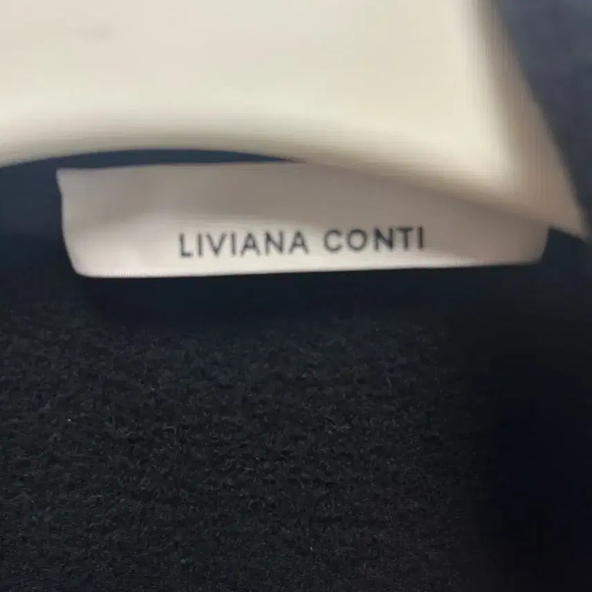 [BUNJANG] LIVIANA CONTI Black Wool Cashmere Coat M / LIVIANA CONTI 블랙 울캐시미어 코트 M