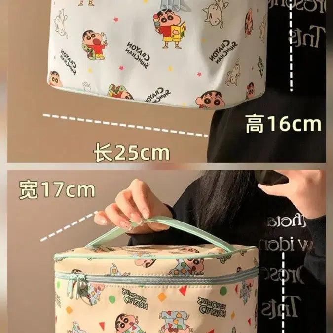 [BUNJANG] Crayon Shin-chan Cosmetic Pouch / 짱구 화장품 파우치