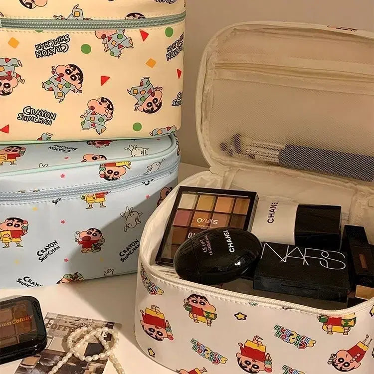 [BUNJANG] Crayon Shin-chan Cosmetic Pouch / 짱구 화장품 파우치