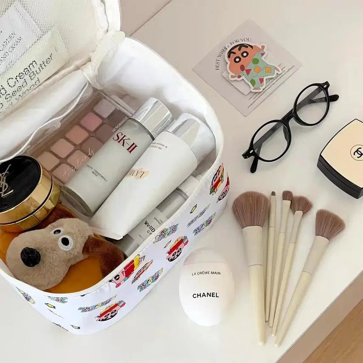 [BUNJANG] Crayon Shin-chan Cosmetic Pouch / 짱구 화장품 파우치