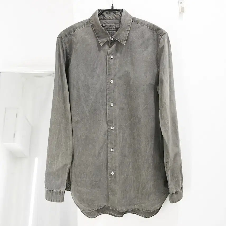 [BUNJANG] Kaval Sumi Ink Dyed Shirt / 카발 수미 염색 셔츠