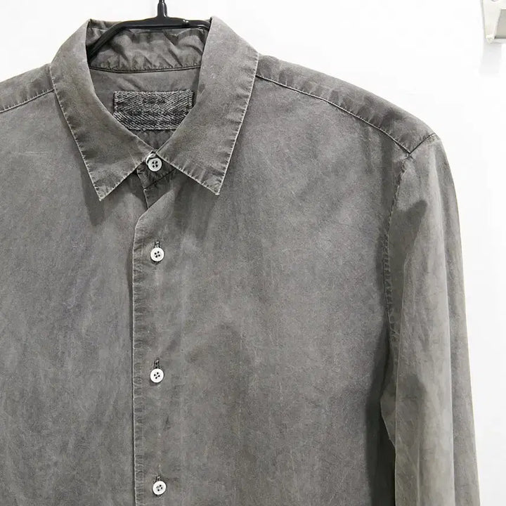 [BUNJANG] Kaval Sumi Ink Dyed Shirt / 카발 수미 염색 셔츠