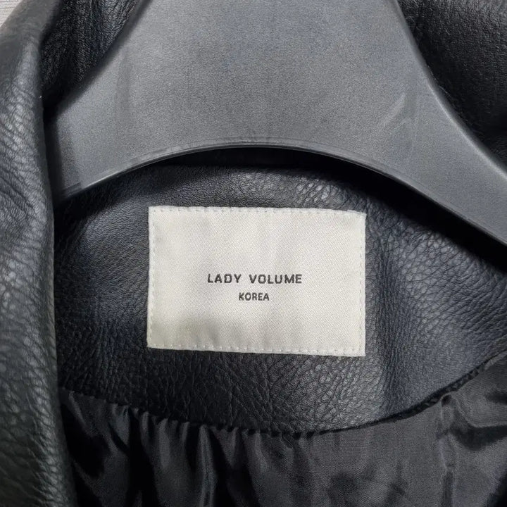 [BUNJANG] Lady Volume Faux Leather Jacket / 레이디 볼륨 페이크레더 여66ㅡ0202