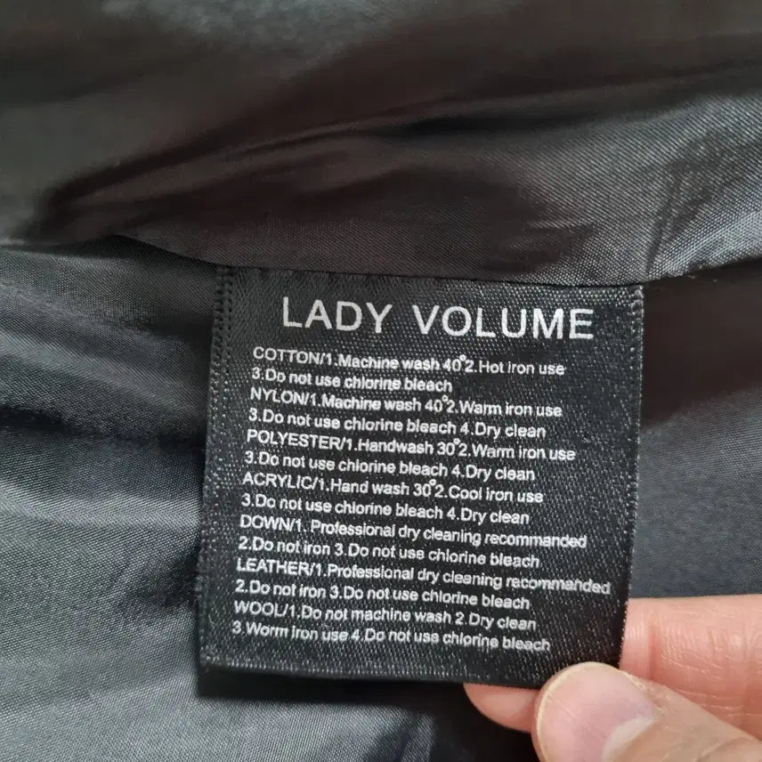 [BUNJANG] Lady Volume Faux Leather Jacket / 레이디 볼륨 페이크레더 여66ㅡ0202