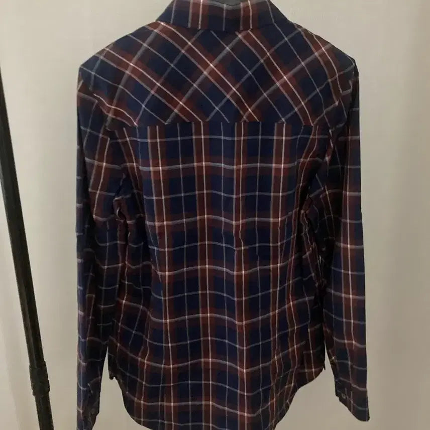 [BUNJANG] BCBG Women's Checkered Shirt / 55 BCBG 비씨비지 여성 체크 셔츠 남방