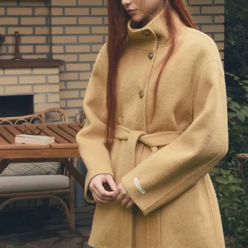 [BUNJANG] Twice Handmade Coat (Camel) / 트위 핸드메이드코트(카멜)새상품