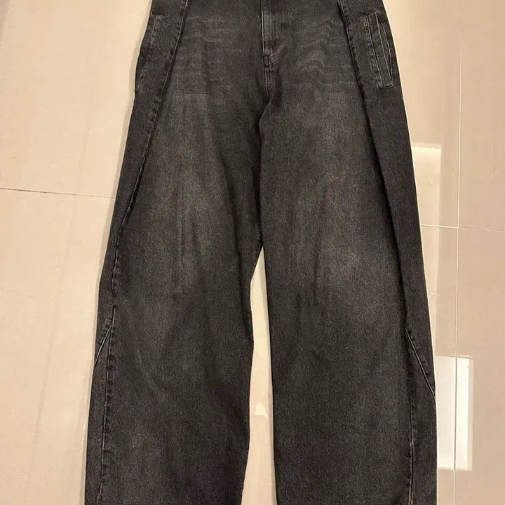 [BUNJANG] Wide Folding Denim / 와이드 폴딩데님