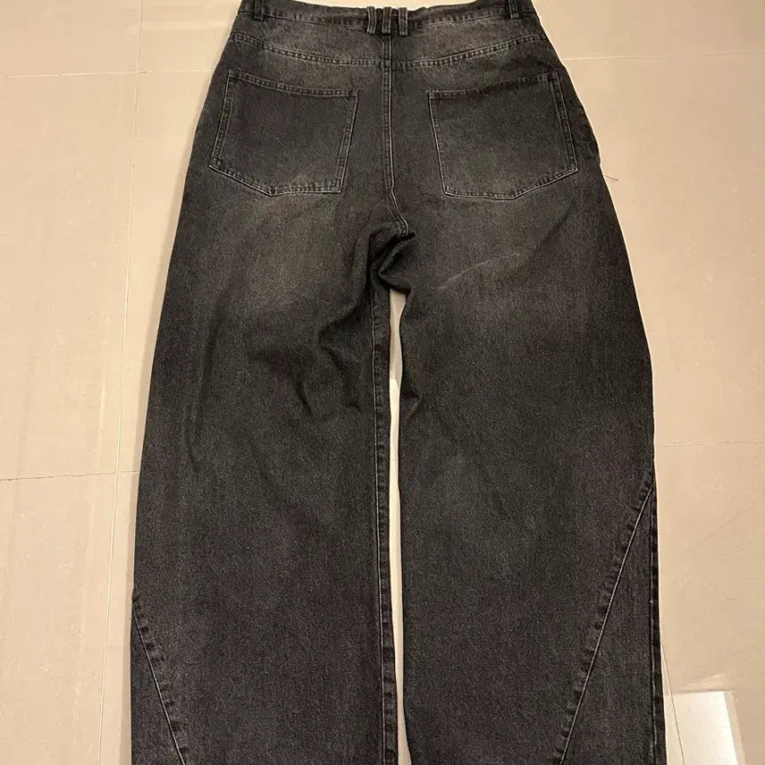 [BUNJANG] Wide Folding Denim / 와이드 폴딩데님