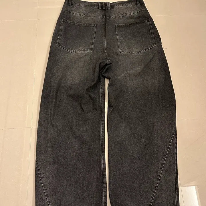 [BUNJANG] Wide Folding Denim / 와이드 폴딩데님