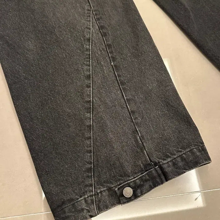 [BUNJANG] Wide Folding Denim / 와이드 폴딩데님