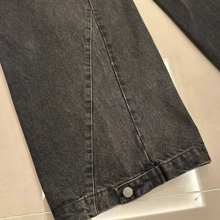 [BUNJANG] Wide Folding Denim / 와이드 폴딩데님