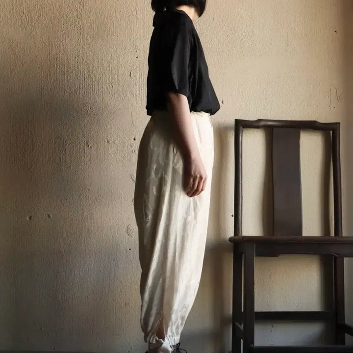 [BUNJANG] Susuri Ivory Jogger Pants / susuri 조거 팬츠