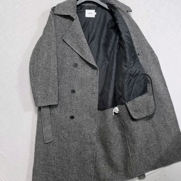 [BUNJANG] Handmade Wool Coat / 어몽 핸드메이드 모직 코트 여66ㅡ0202