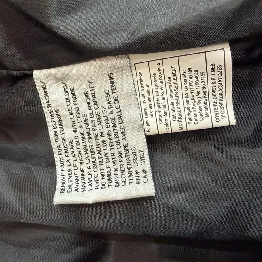 [BUNJANG] DKNY Women's Long Padded Jacket / DKNY 블랙 여성 롱패딩 벨트 스타일