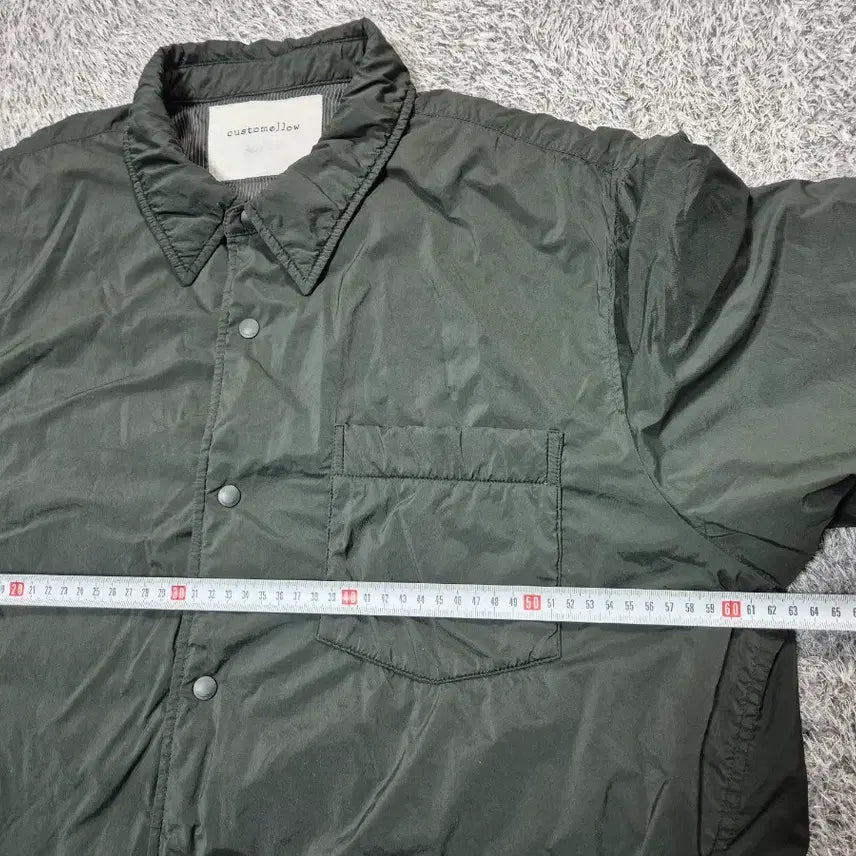 [BUNJANG] Customellow Men's Lightweight Goose Down Shirt Jacket 105 / 커스텀멜로우 남성 경량 구스다운 셔켓 105