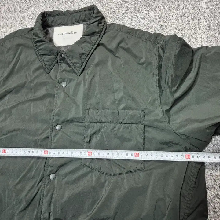 [BUNJANG] Customellow Men's Lightweight Goose Down Shirt Jacket 105 / 커스텀멜로우 남성 경량 구스다운 셔켓 105