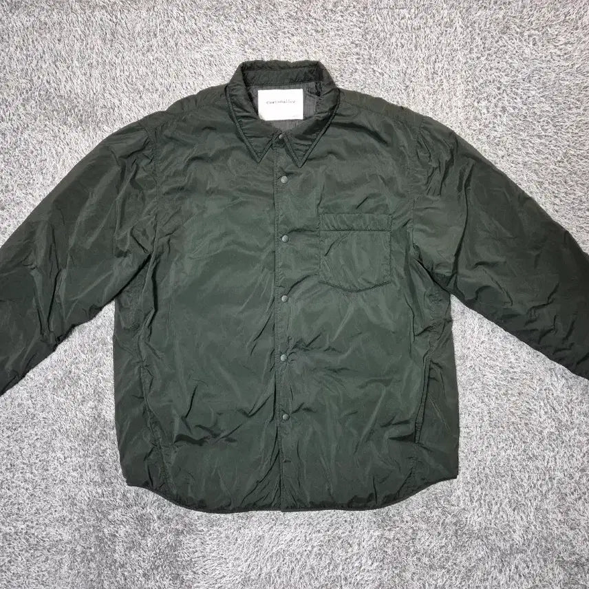 [BUNJANG] Customellow Men's Lightweight Goose Down Shirt Jacket 105 / 커스텀멜로우 남성 경량 구스다운 셔켓 105