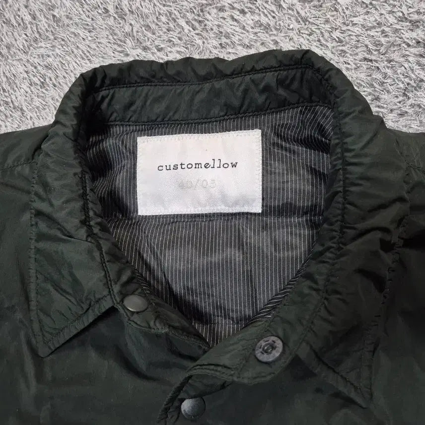 [BUNJANG] Customellow Men's Lightweight Goose Down Shirt Jacket 105 / 커스텀멜로우 남성 경량 구스다운 셔켓 105