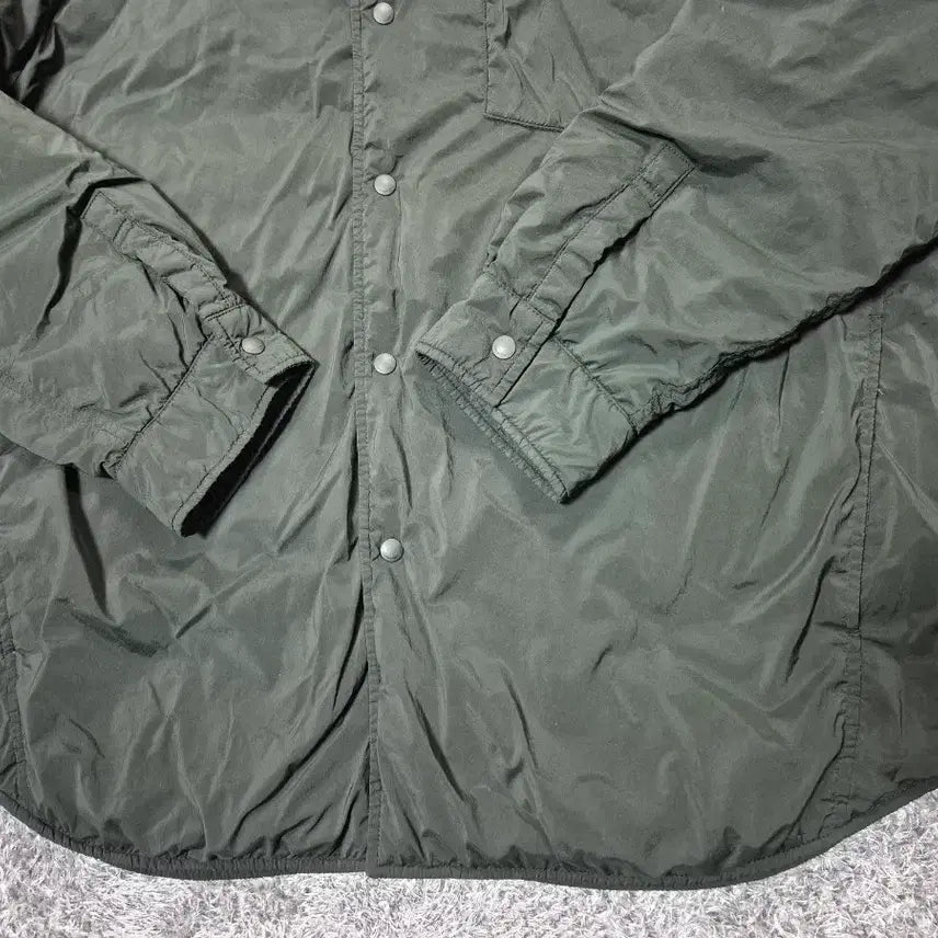 [BUNJANG] Customellow Men's Lightweight Goose Down Shirt Jacket 105 / 커스텀멜로우 남성 경량 구스다운 셔켓 105