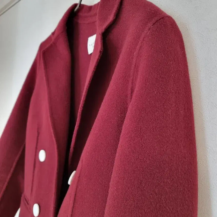 [BUNJANG] Sandro Burgundy Cardigan Jacket / 정품 산드로 버건디 카디건자켓