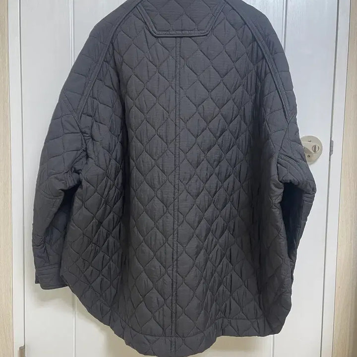 [BUNJANG] Juun.J Quilted Shirt Jacket Black 48 / 준지 퀼팅 셔츠 자켓 블랙 48사이즈