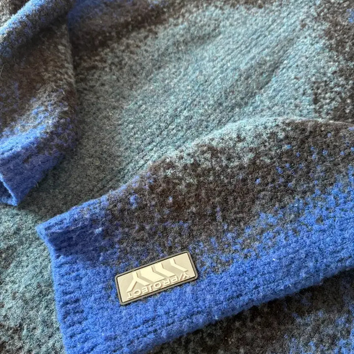 [BUNJANG] Y/Project Gradient Heavy Knit Turtleneck Sweater / 와이프로젝트 그라데이션 헤비 니트 터틀넥 목티 남성 여성