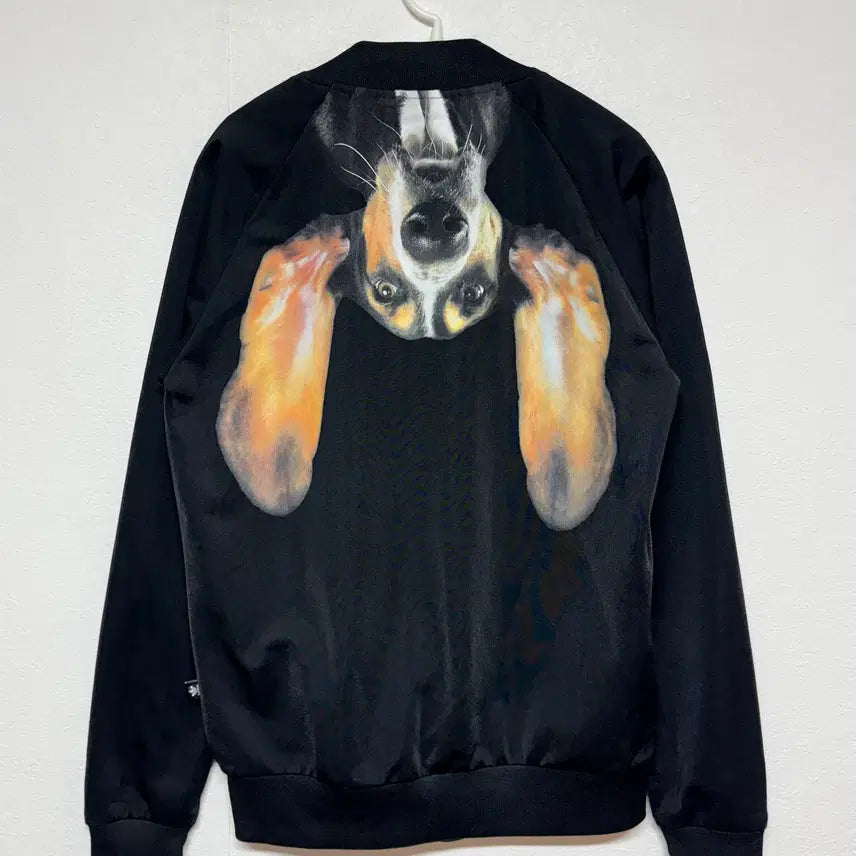 [BUNJANG] Adidas Rita Ora Collaboration Dog Back Panel Track Top Jersey / 아디다스 리타오라 콜라보 등판강아지 트랙탑 져지 85