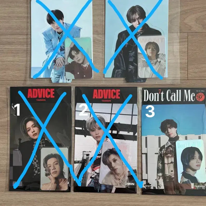 [SOLD OUT] 태민 돈콜미 홀로그램 포토카드 세트