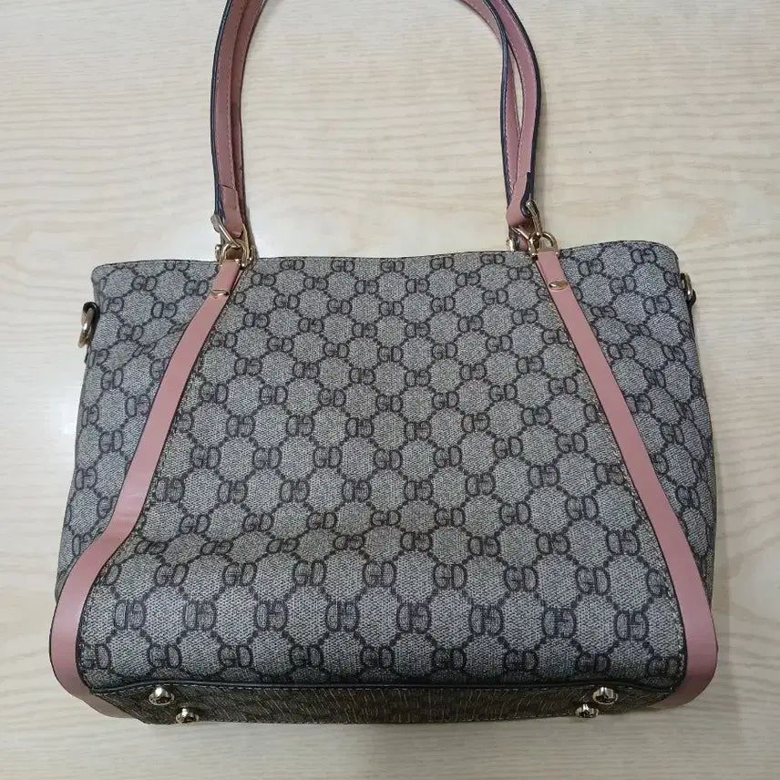 [BUNJANG] SIC GD Pattern Pink Tote Bag / SIC GD패턴 핑크 토트백