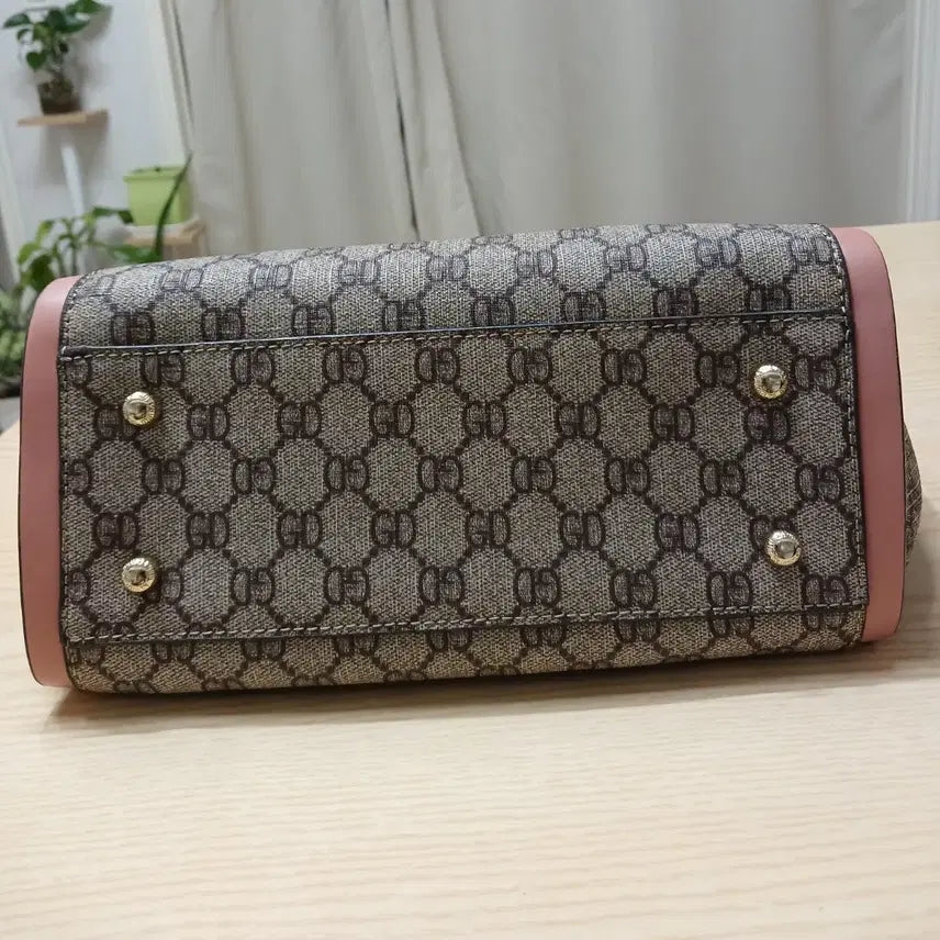 [BUNJANG] SIC GD Pattern Pink Tote Bag / SIC GD패턴 핑크 토트백