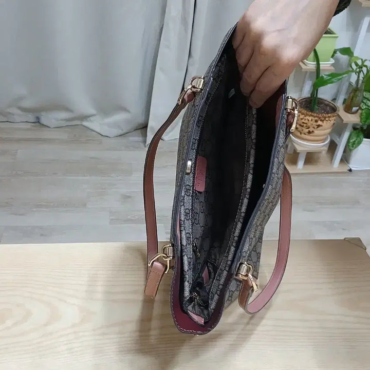[BUNJANG] SIC GD Pattern Pink Tote Bag / SIC GD패턴 핑크 토트백