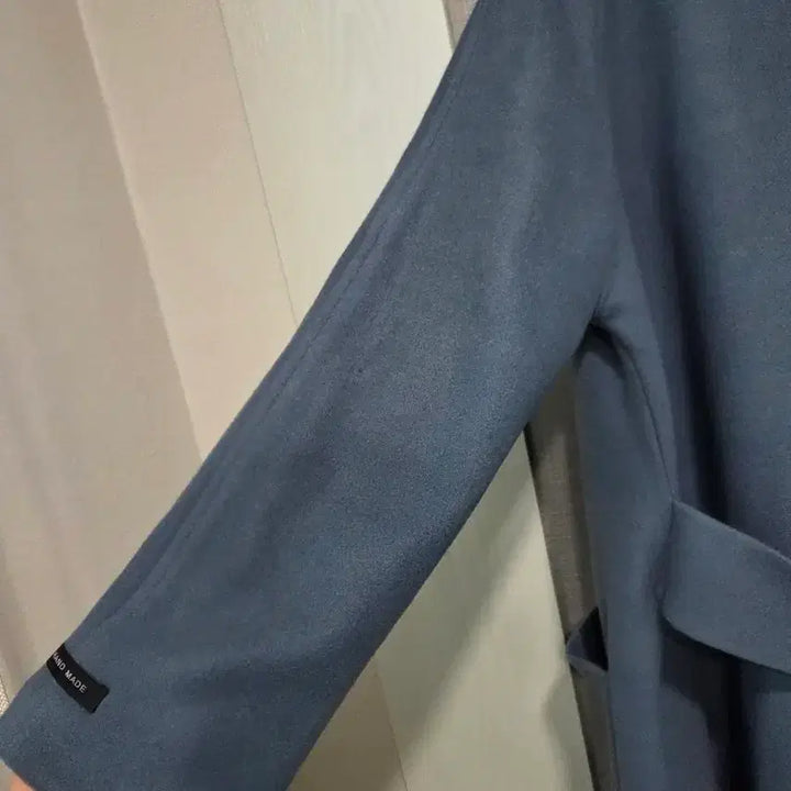 [BUNJANG] ECOLE DE PARIS Wool Blend Handmade Flare Long Coat / ECOLE DE PARIS 모함유 핸드메이드 플레어롱코트